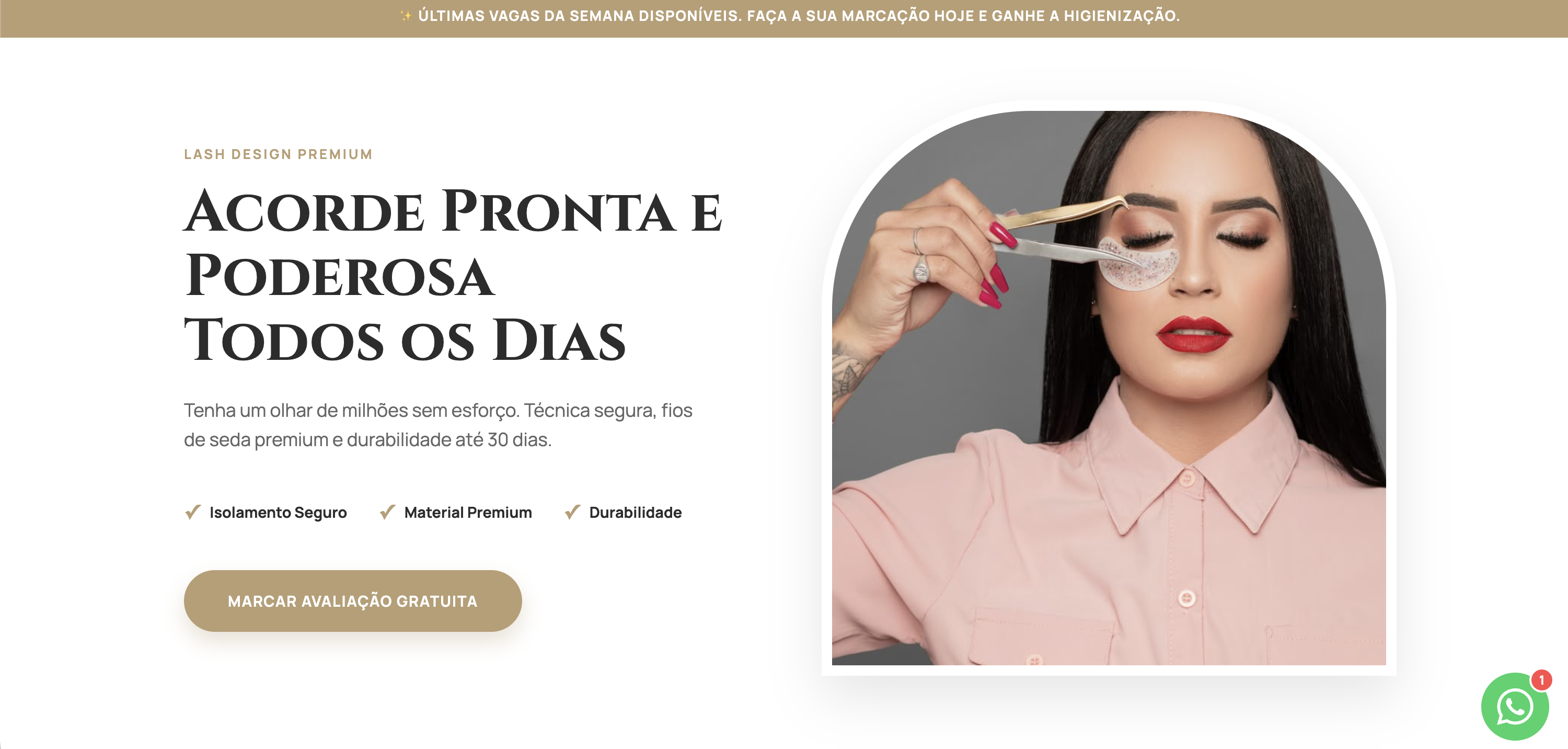Site Clínica Estética